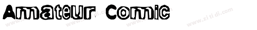 Amateur Comic字体转换